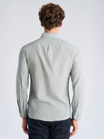 Coupe regular Chemise Lindbergh en bleu