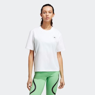 ADIDAS BY STELLA MCCARTNEY Sportshirt 'Truecasuals' in Weiß