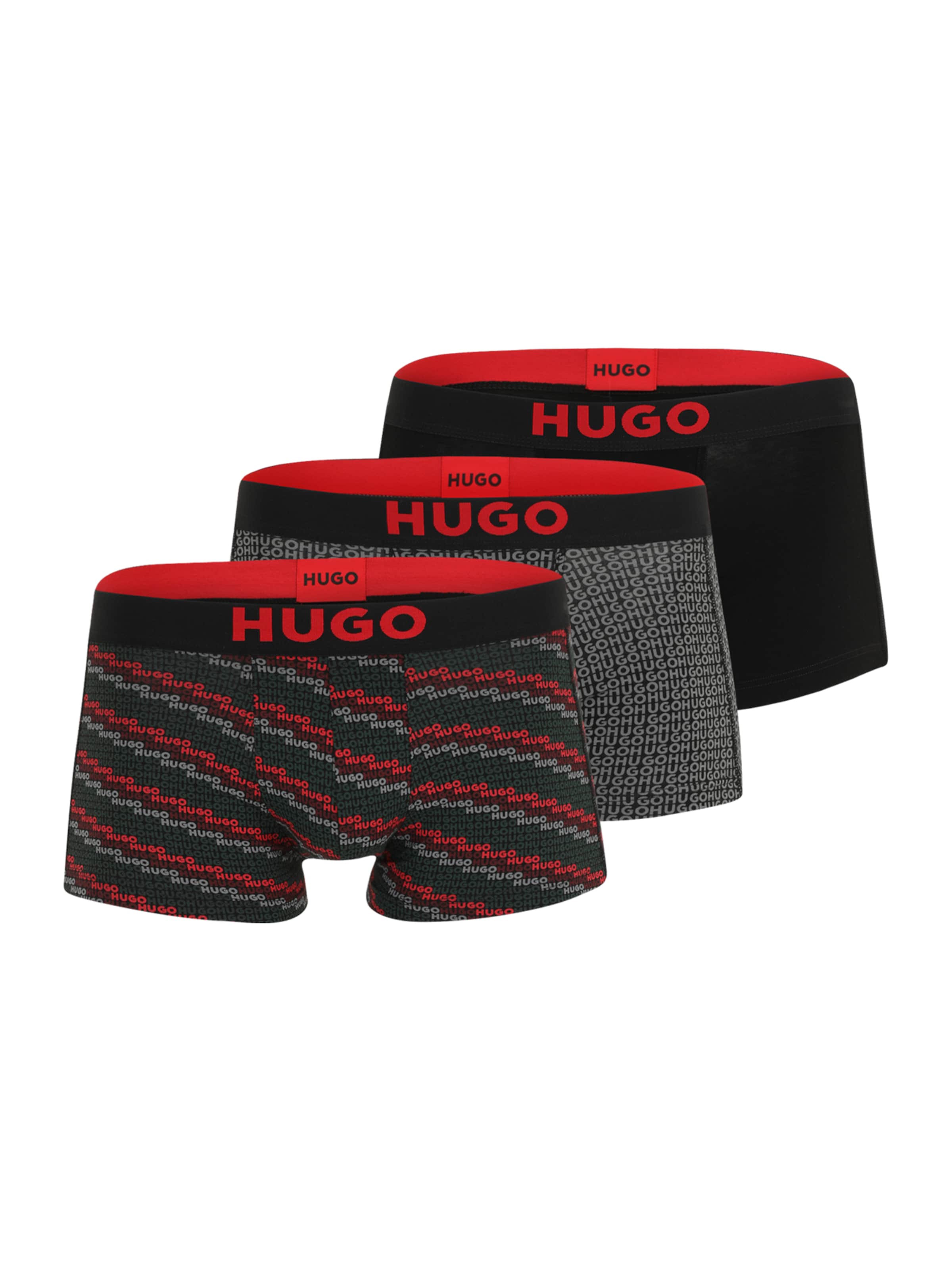 HUGO Μποξεράκι σε μπλε: μπροστά