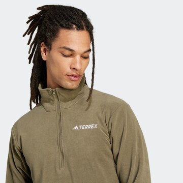 ADIDAS TERREX Спортивная кофта 'Ess' в Зеленый