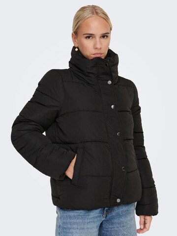 Only Petite Winter Jacket 'Cool' in Black