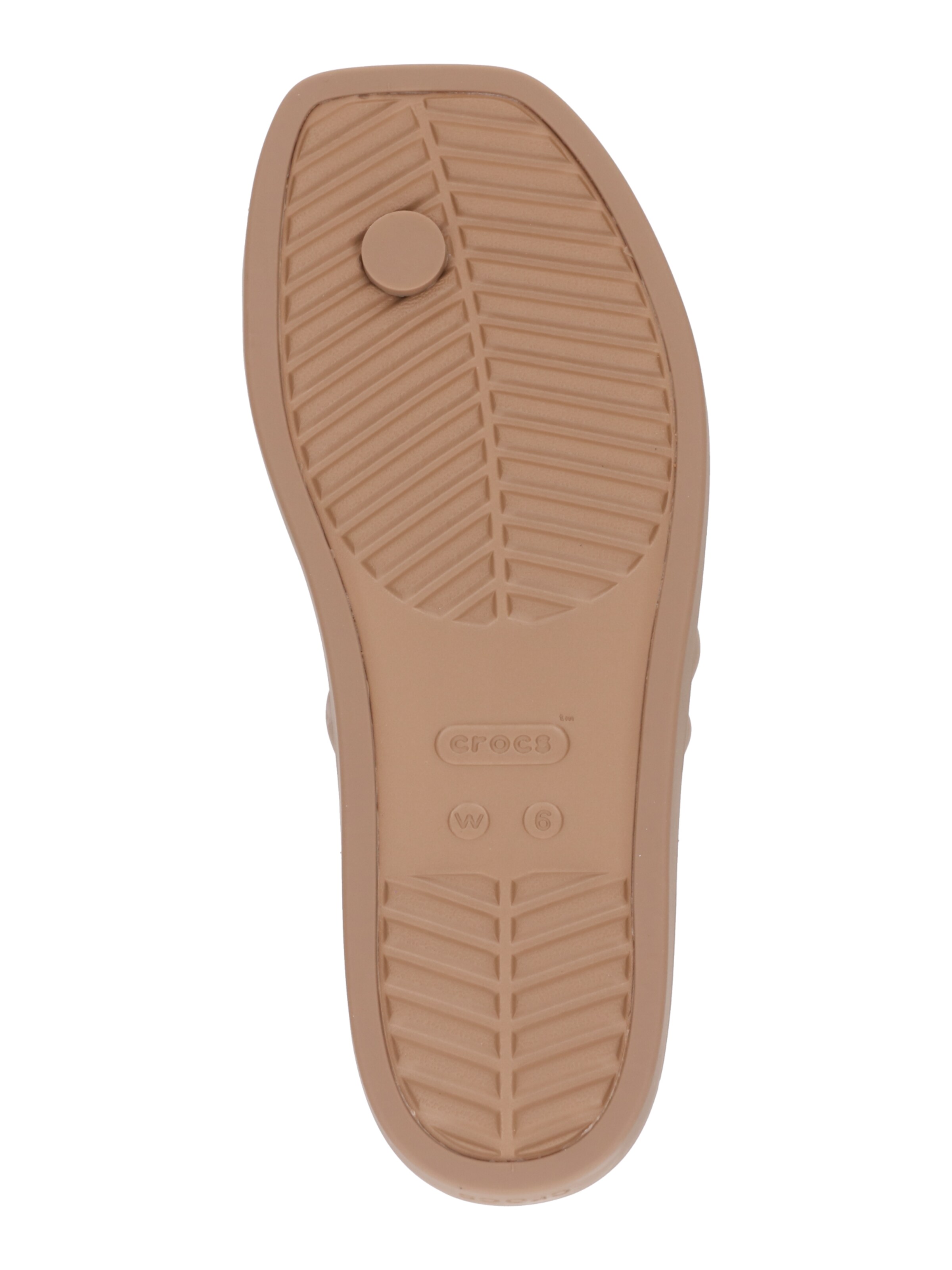 Crocs Босоножки через палец 'Miami' в Коричневый