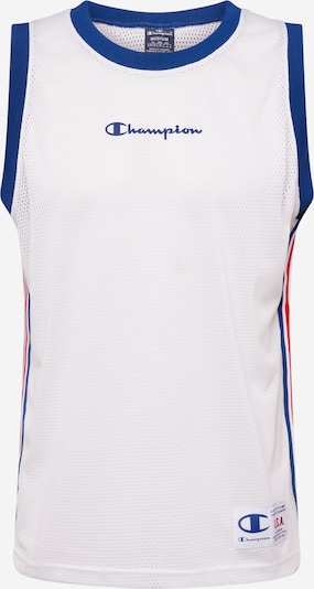 Champion Authentic Athletic Apparel T-Krekls, krāsa - tumši zils / asinssarkans / balts, Preces skats