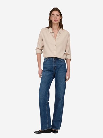 Camicia da donna '15363991' di ONLY in beige
