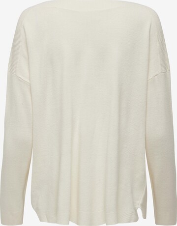 Pull-over 'Amalia' ONLY en blanc