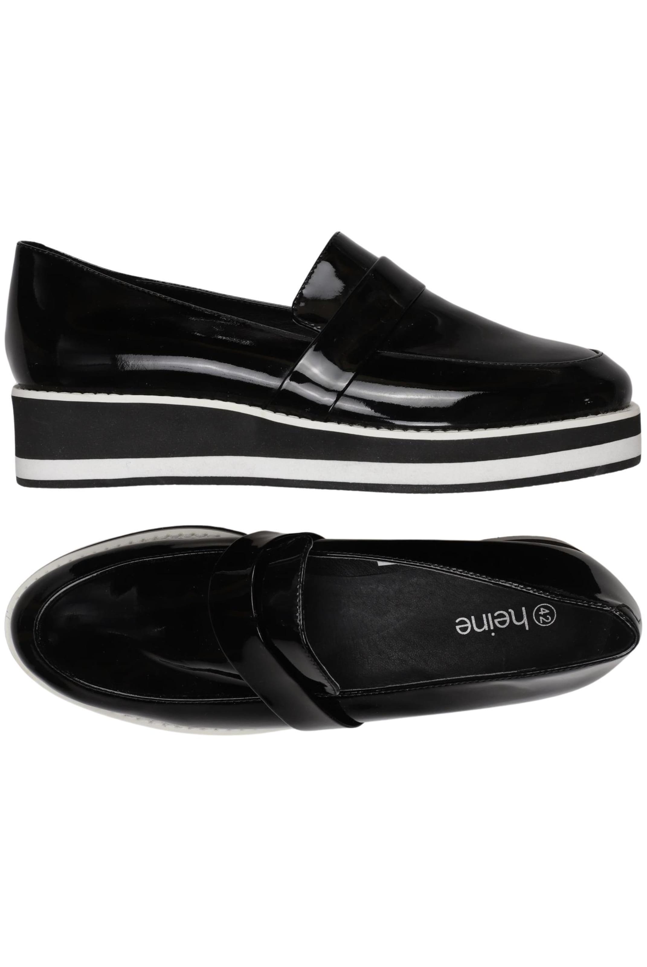 heine Flats & Loafers in 42 in Black: front