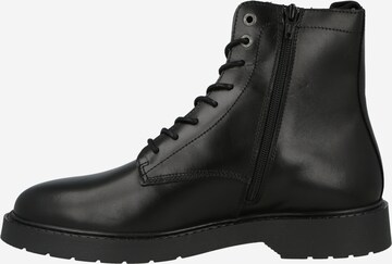 SELECTED HOMME Lace-Up Boots 'TIM' in Black