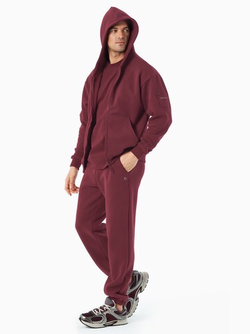 Organication Sweatjacke in Rot