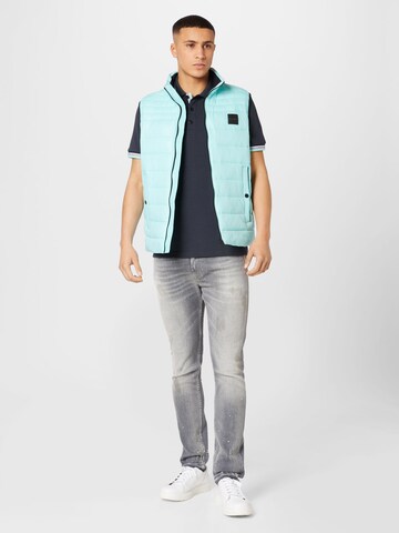 BOSS Orange Vest 'Odeno' in Blue