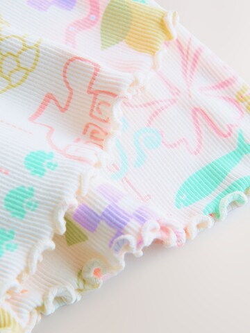 Next Flared Leggings in White