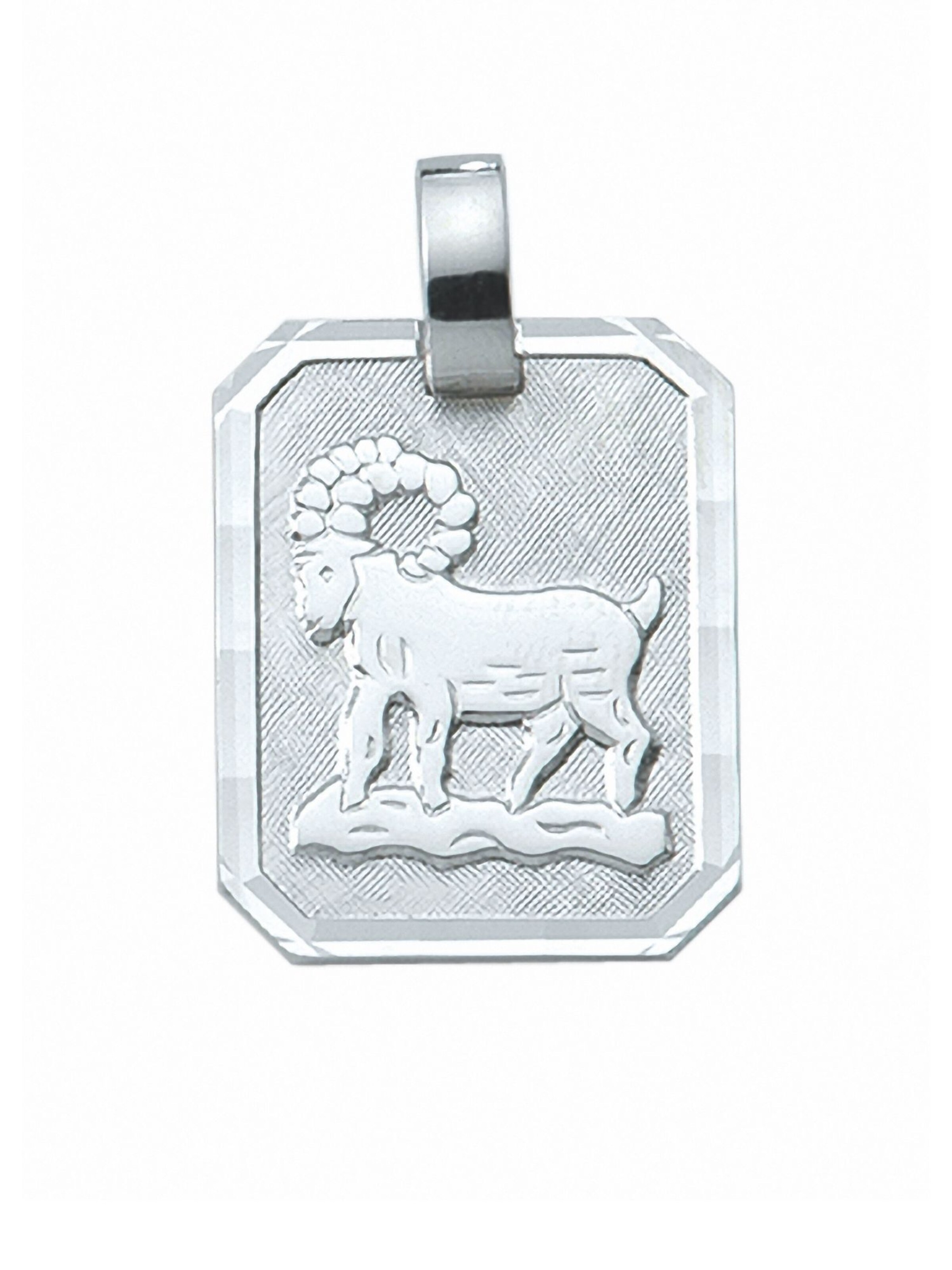 Adelia´s Pendant 'Widder' in Silver: front