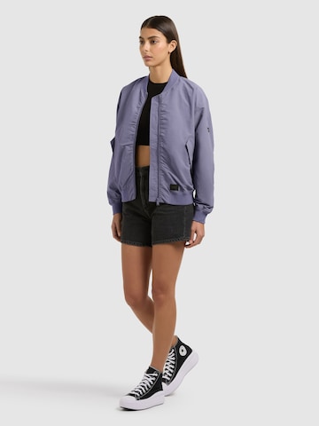 khujo Between-season jacket 'FACEE ' in Purple