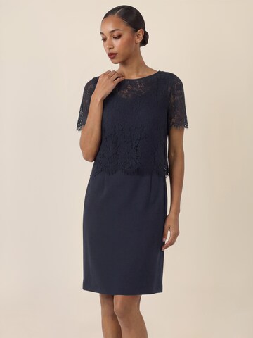 APART Sheath Dress in Blue: front