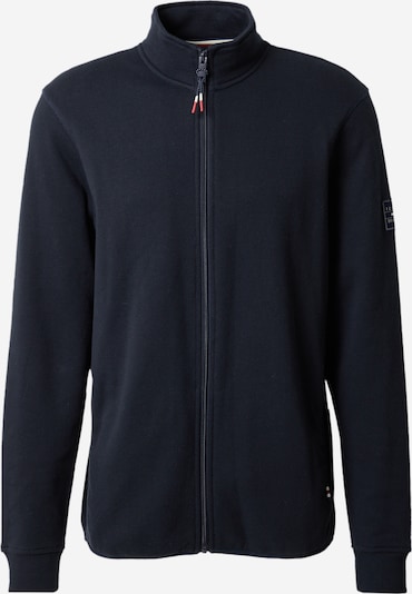 FQ1924 Fleece jas 'William' in de kleur Navy / Rood / Wit, Productweergave