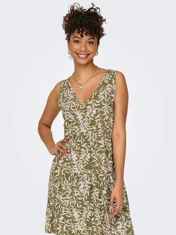 Robe 'SARA' ONLY en vert