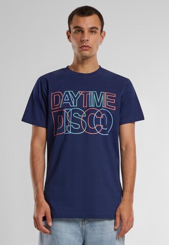 MT Men Shirt 'Daytime Disco' in Blau: Vorderseite