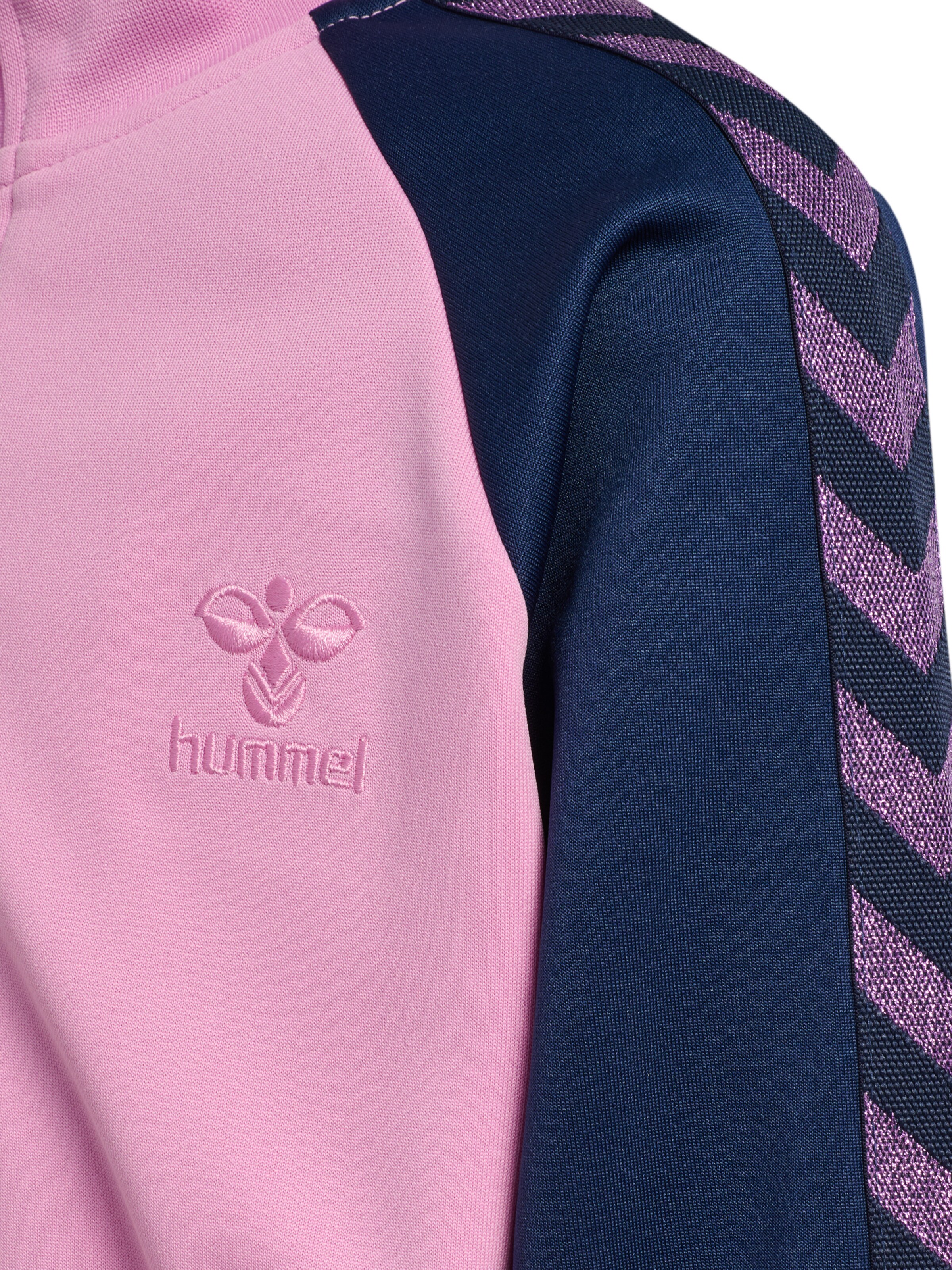 Hummel Sweat jacket in Pink