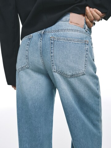 Pull&Bear Baggy Farmer - kék