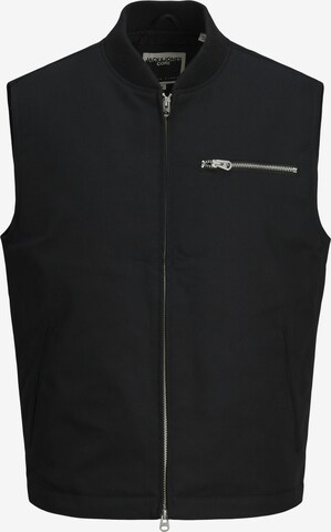 Gilet 'Collective Worker' JACK & JONES en noir : devant