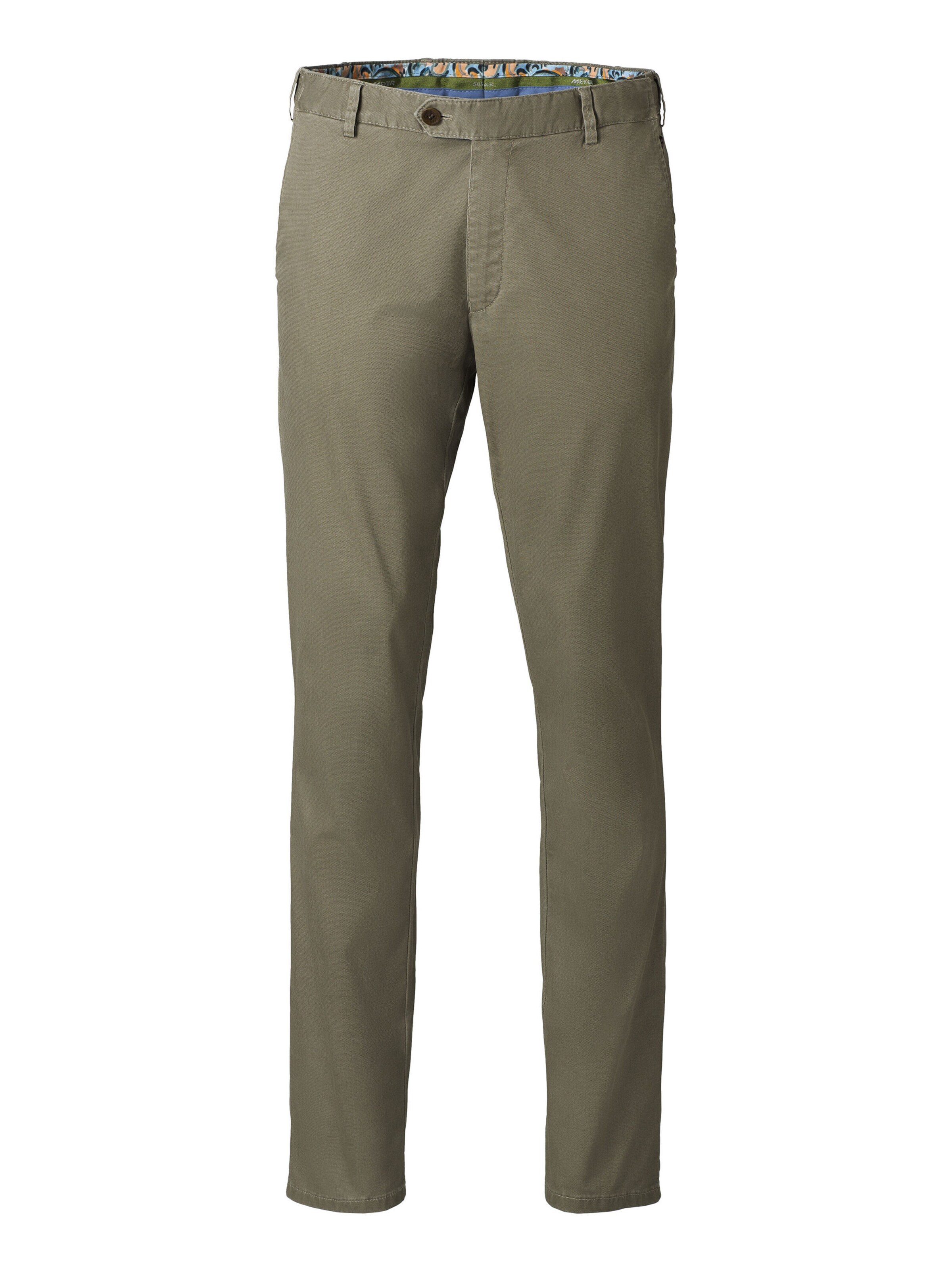 MEYER Chino trousers 'Oslo' in Green, Item view