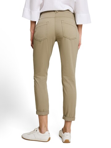 TOM TAILOR Slimfit Hose in Grün