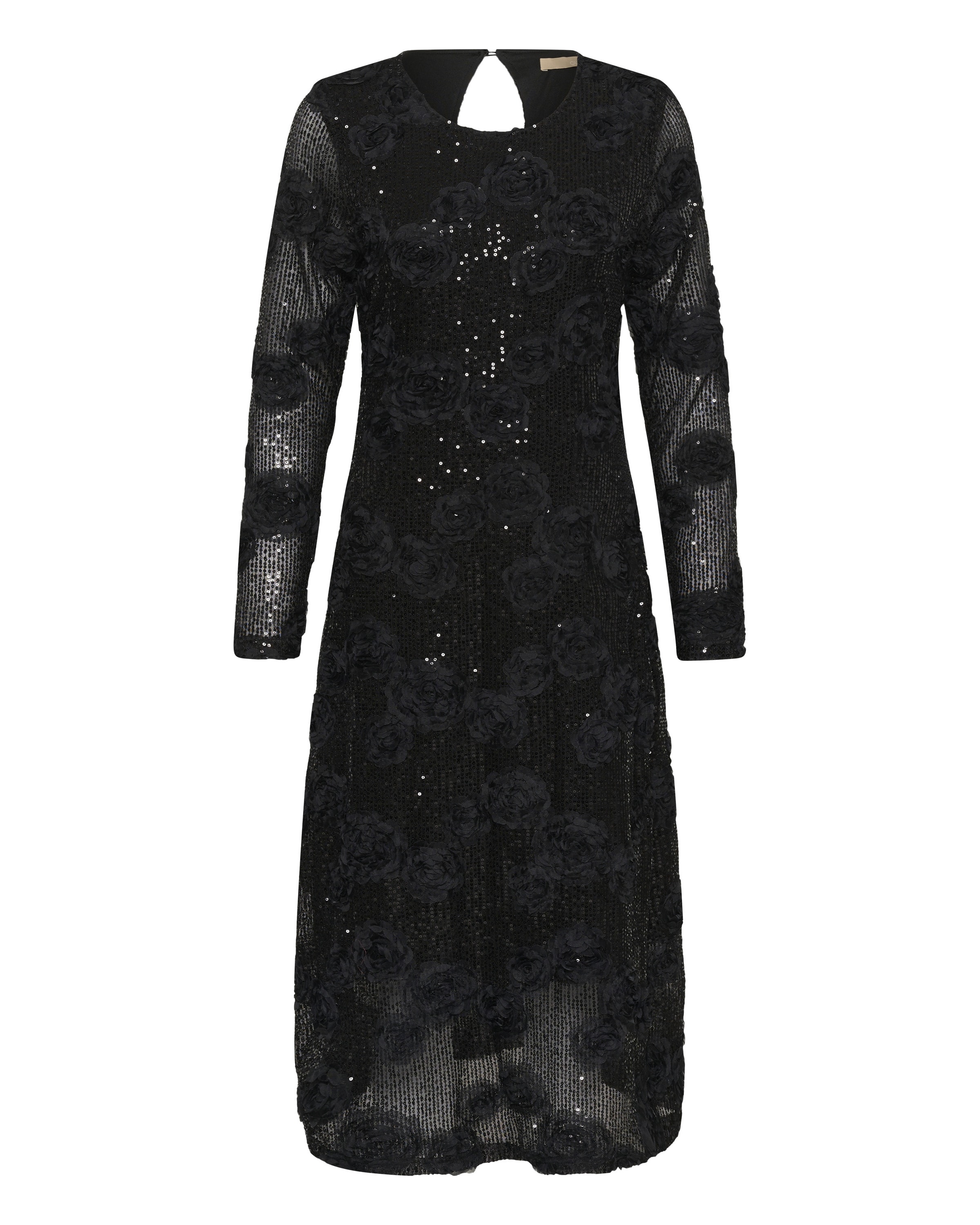 CULTURE - Vestido em preto: frente