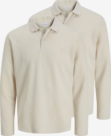 JACK & JONES Shirt 'Austin' in Beige: voorkant