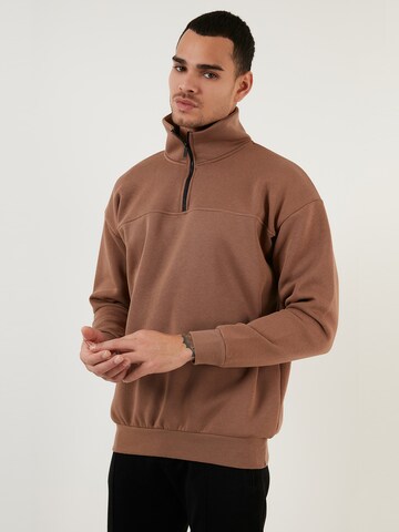 Sweat-shirt Buratti en marron