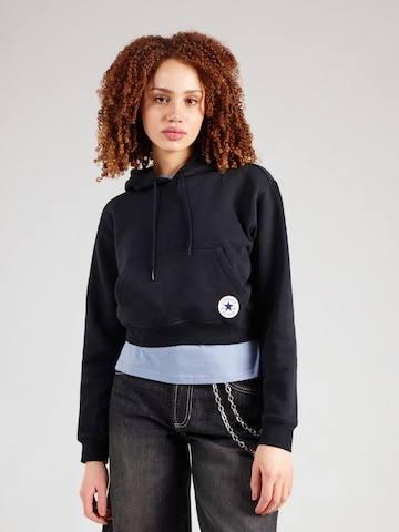 CONVERSE Dressipluus 'CHUCK', värv must: eest vaates