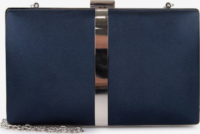 TAMARIS Clutch 'Amalia' in dunkelblau / silber, Produktansicht