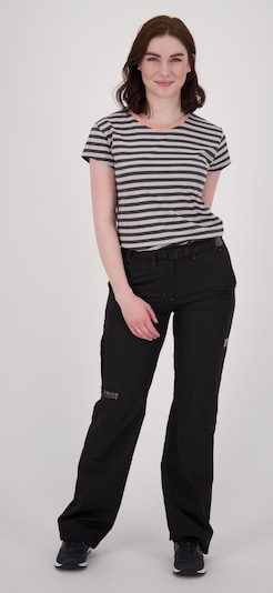 deproc Outdoorhose 'BRANDON' in schwarz, Produktansicht