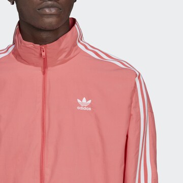 ADIDAS ORIGINALS Between-Season Jacket 'Adicolor Classics Lock-Up Trefoil' in Pink