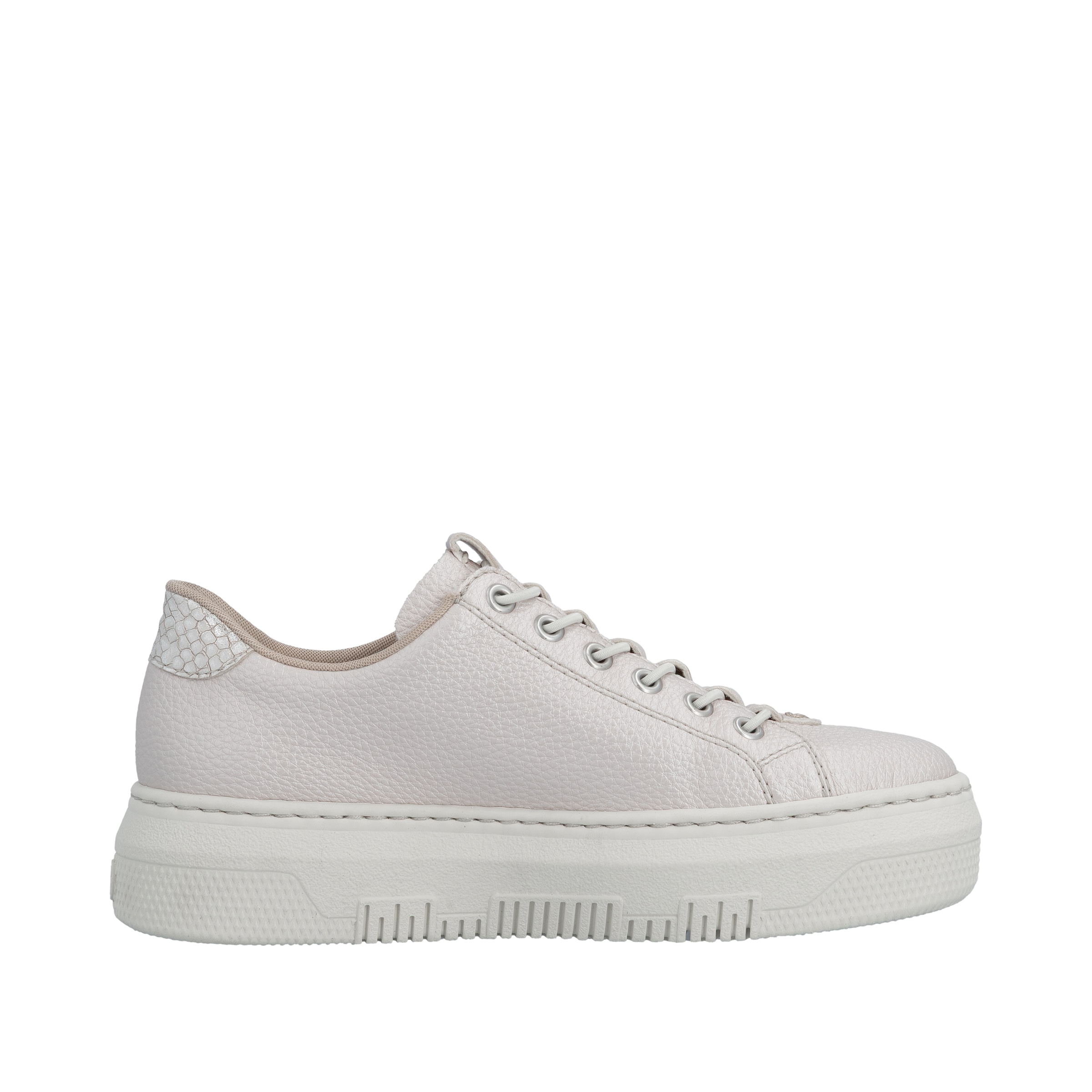 Baskets basses Rieker en argent