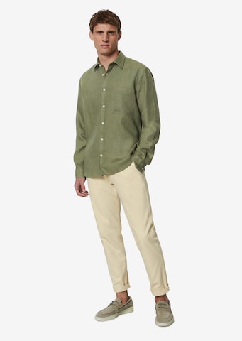 Regular fit Camicia di Marc O'Polo in verde