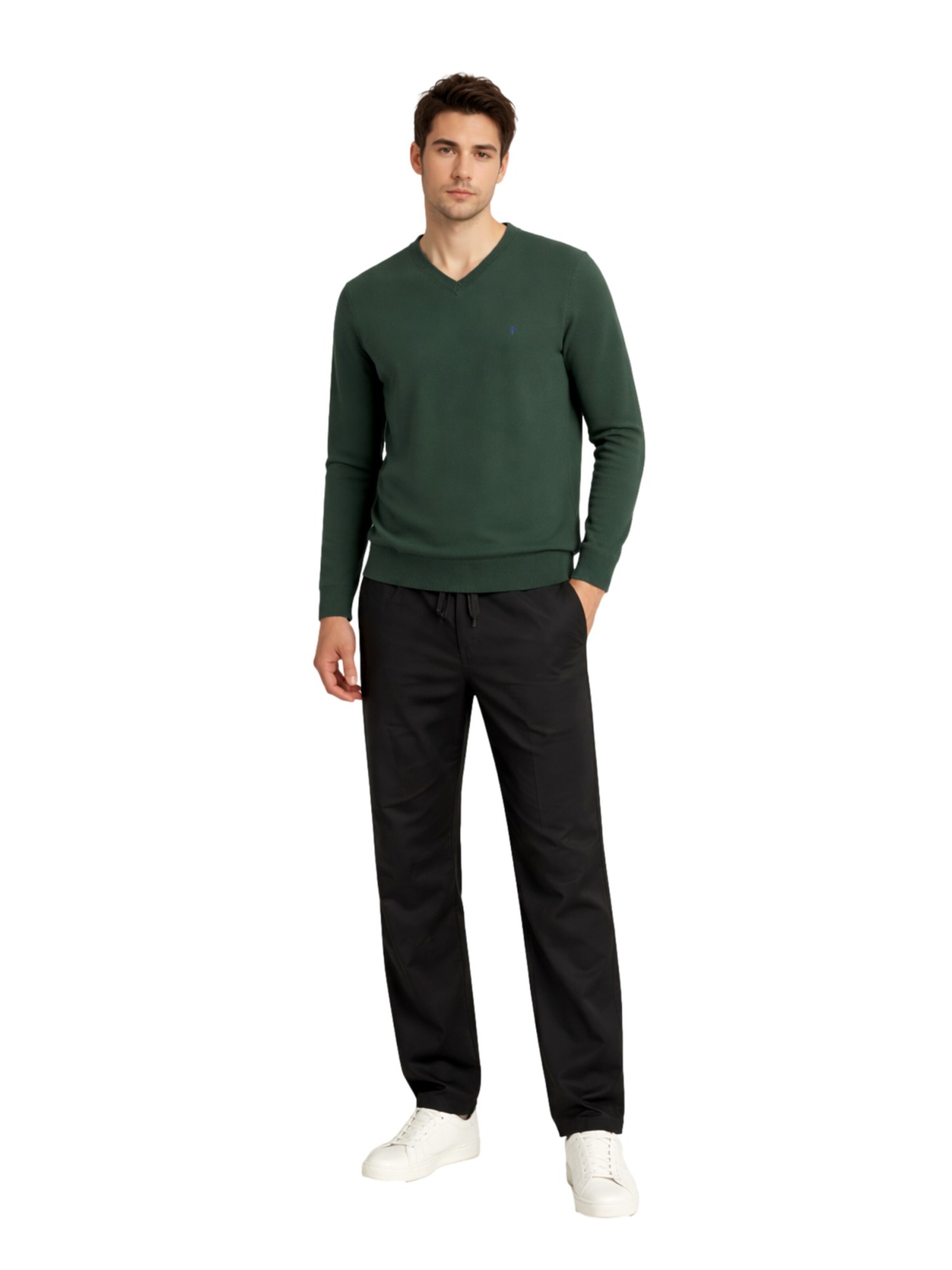 INDICODE Regular Broek in Zwart