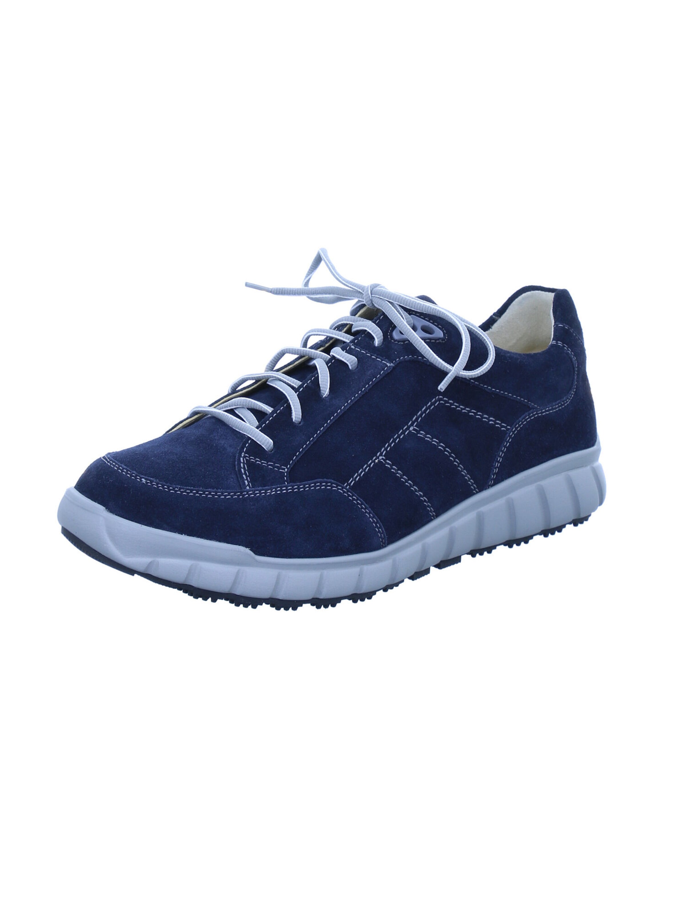 Ganter Schnürschuh 'Evo' in Blau: Vorderseite