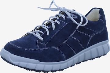 Ganter Lace-Up Shoes 'Evo' in Blue: front