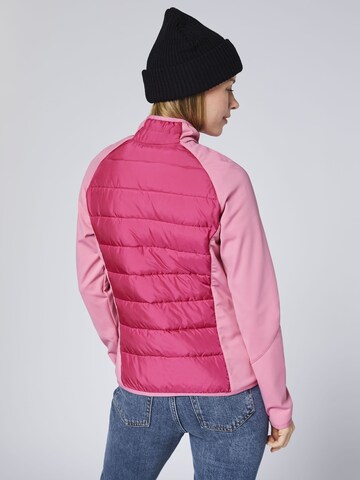 CHIEMSEE Funktionsjacke ' mit Stehkragen ' in Pink