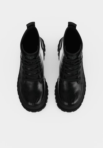 BUFFALO Lace-up bootie 'ASPHA RLD FLAME' in Black