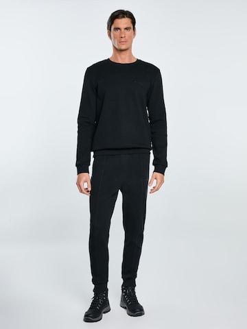 BIG STAR Sweatshirt 'WILER' in Zwart