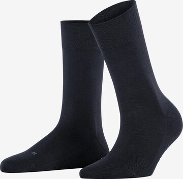 FALKE Socken 'Sensitive New York' in Blau: Vorderseite