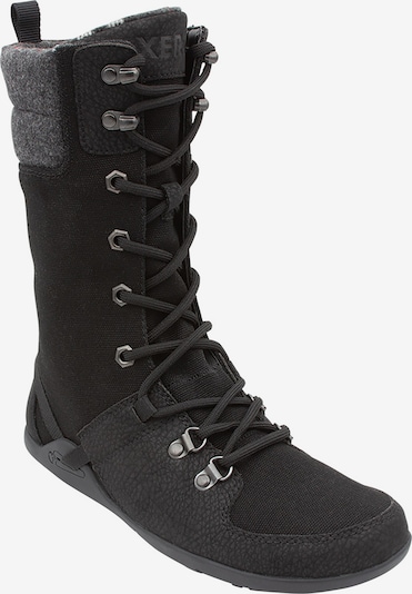 Xero Shoes Schnürstiefel 'Mika' in graumeliert / schwarz, Produktansicht