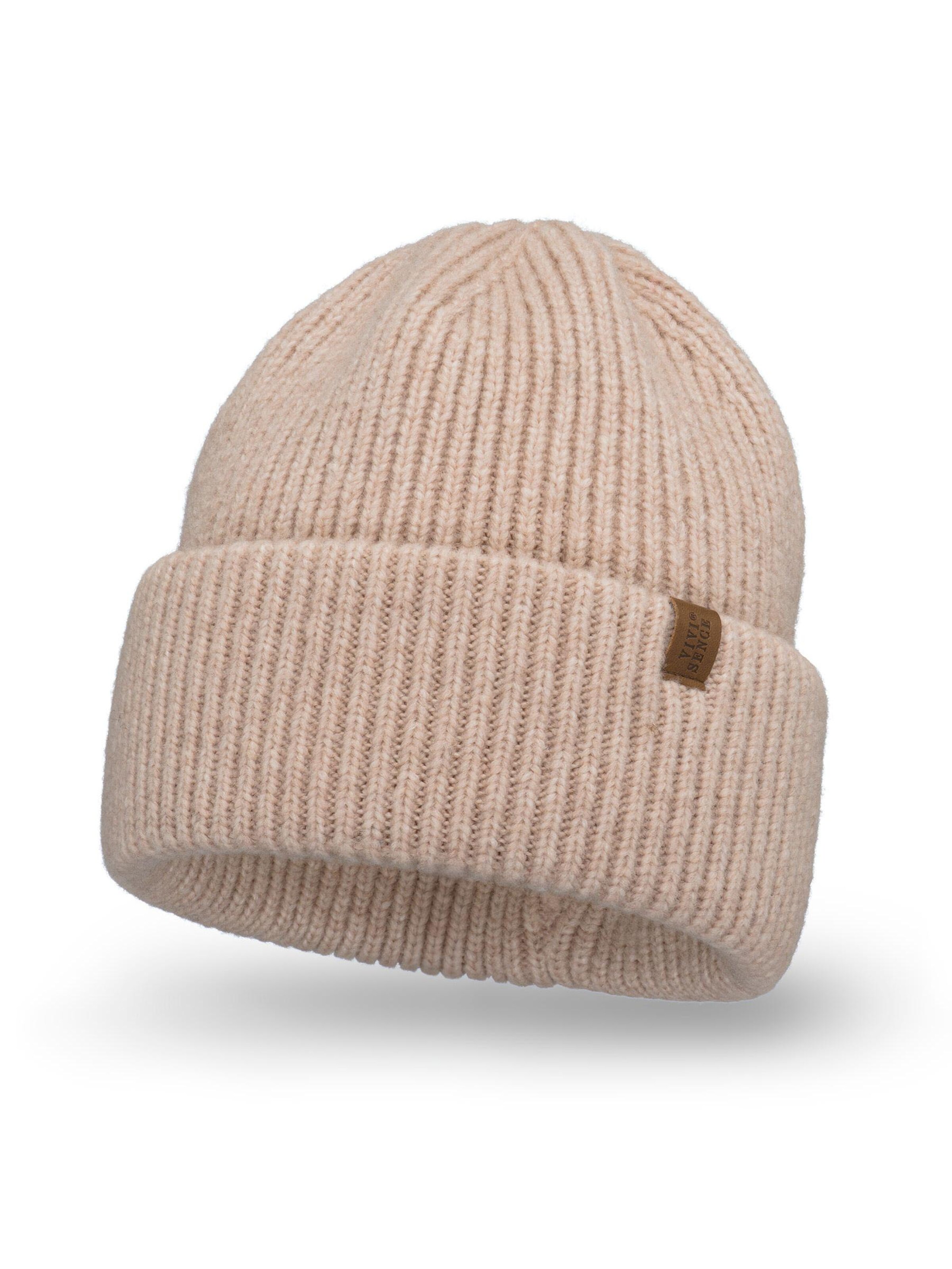 Vivisence Muts '70113' in Beige: voorkant