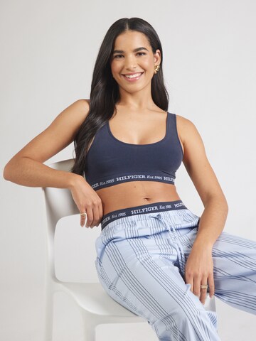 Tommy Hilfiger Underwear Bustier Nedrček | modra barva