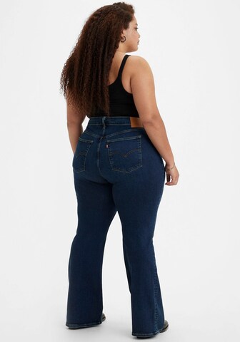 Levi's® Plus - Flared Calças de ganga '726 PL HR Flare' em azul