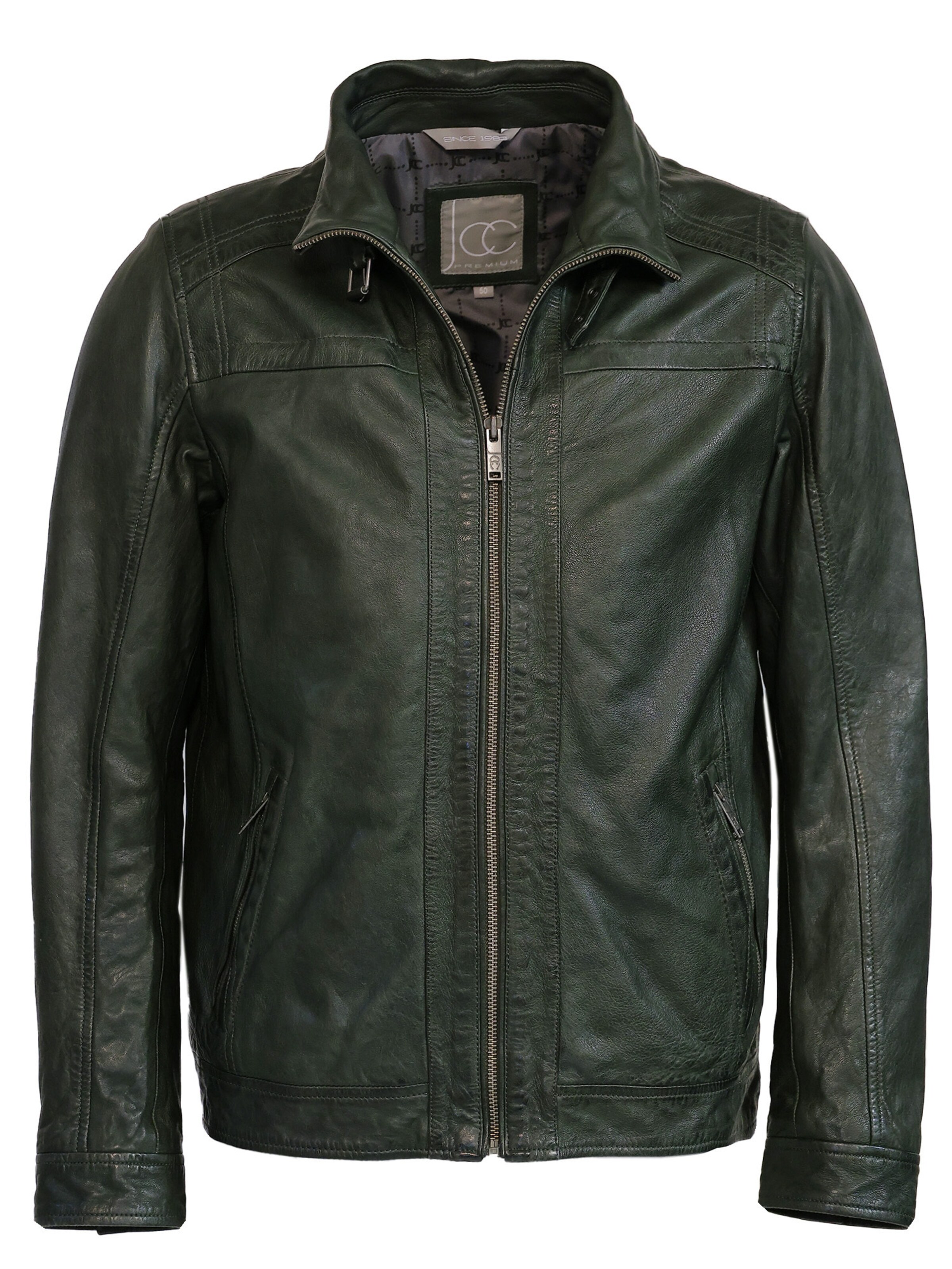 JCC Tussenjas in Groen: voorkant