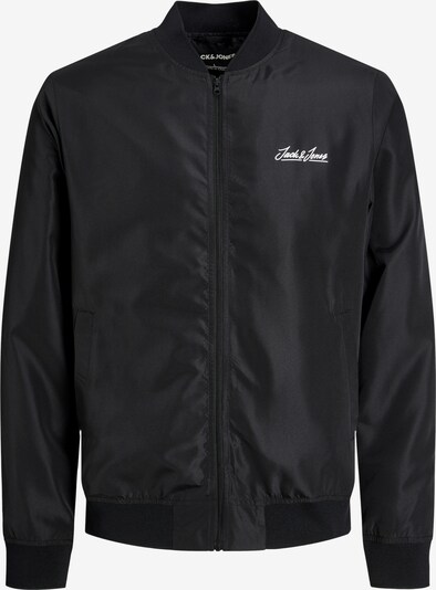 JACK & JONES Prehodna jakna 'Oliver' | črna / bela barva, Prikaz izdelka