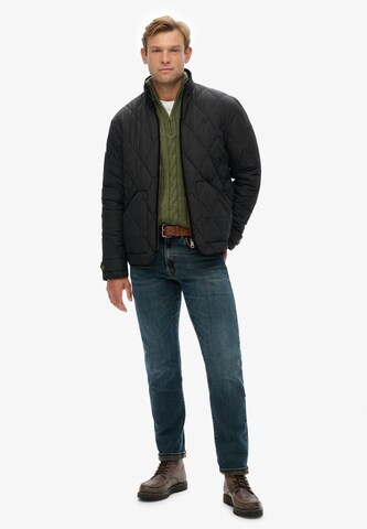 Veste mi-saison Superdry en noir