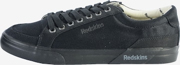 REDSKINS Athletic lace-up shoe in Black: front