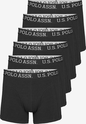 U.S. POLO ASSN. Bokserishortsit 'Willy' värissä musta: etupuoli